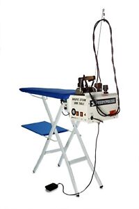 Magpie Ironing System - 5-litre Boiler, Iron and Heated Vacuum Board Table