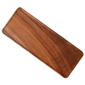 Display Snack Plate Desert Plate Wooden Food Platters Small Wooden Tray - Picture 1 of 12