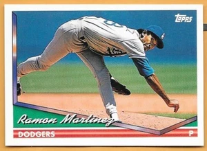 Ramon Martinez Los Angeles Dodgers #545 - Topps casi nuevo-como nuevo 1994 - Imagen 1 de 2
