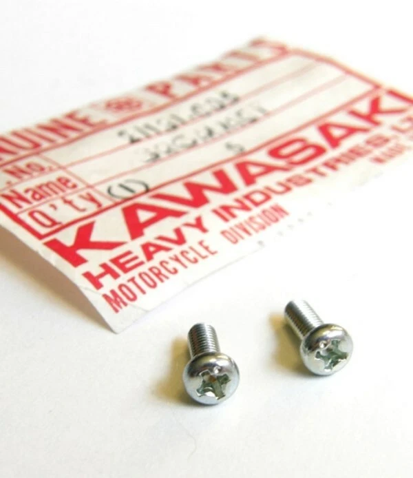 Kawasaki Tach Speedometer Gauge Cover Screws NOS z1 kz900 kz1000 kz650 kz750 z1r - Image 1 of 1