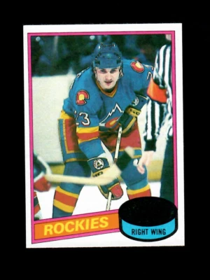 1980-81 Topps Hockey UNSCRATCHED # 146 Lucien DeBlois Colorado Rockies Nice Card - Image 1 of 2