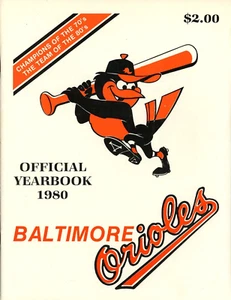 1980 Baltimore Orioles Official Yearbook NEAR MINT CONDITION (2) - Picture 1 of 1