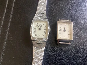 USSR Russian Womans Wristwatch & spare front LUCH with Stainless Steel Bracelet - Picture 1 of 8