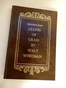 Walt Whitman Selections from Leaves of Grass 1966 Hardcover - Picture 1 of 8