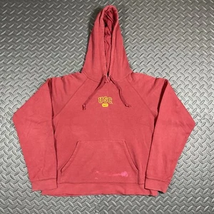 Nike Y2K Hoodie Youth Unisex Medium 10-12 Red Sweatshirt Pullover fleece - Picture 1 of 8