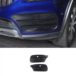 Front Fog Light Lamp Cover Trim 3PCS For Mercedes-Benz GLB 2020-2022 ABS Black - Foto 1 di 8