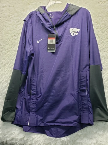 Nike Kansas State Wildcats On Field Repel Jacket CQ5234 Men’s Large NWT $100 Cover