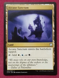 Magic The Gathering COMMANDER 2018 C18 ARCANE SANCTUM land card MTG - Picture 1 of 2