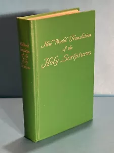 New World Translation Of The Holy Scriptures 1970 Revised Hardcover 5th Printing - Imagen 1 de 8