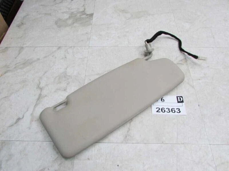 Viseira solar driver S40 2000 2003 Volvo lateral esquerda aba frontal espelho de sombra fabricante de equipamento original - Imagem 1 de 4