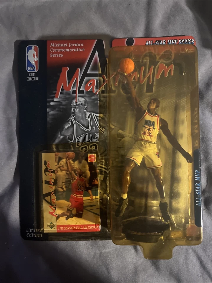 Michael Jordan Maximum Air 1996 Chicago Bulls All-Star MVP Series con tarjeta edición limitada Foto 1 de 1
