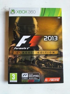 F1 2013 Classic Edition PAL ITA Xbox 360 X360 COMPLETO, OTTIMO - Foto 1 di 6