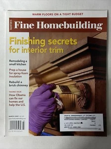2009 March Fine Homebuilding Magazine How To Prep For Spray Foam (CP222) - Picture 1 of 3