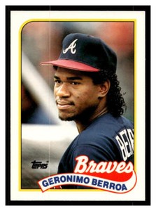 1989 Topps Traded #10T Geronimo Berroa