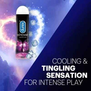 Durex Play Intense Tingling Lubricant 50ml Gel for Men & Women - Picture 1 of 3