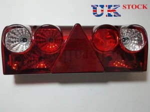 1x lámpara trasera trasera universal remolque Schmitz apta para Scania MAN DAF Iveco RH E4 - Imagen 1 de 2