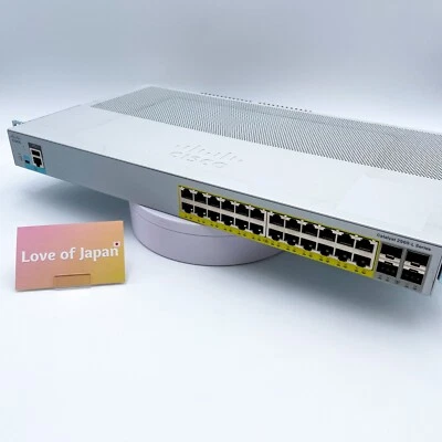 Cisco Catalyst 2960L Series WS-C2960L-24PS-LL V01 PoE Network Switch Body Only - Image 1 of 4