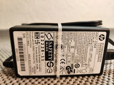 HP Power Supply AC Adapter 0957-2304 - Photosmart 7520-7525 Officejet 6600 6700 - Image 1 of 4