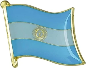 Argentina National Flag Enamel Metal Pin Badge Diplomat Lapel - Picture 1 of 1