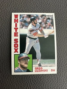 1984 Nestle #20 Greg Luzinski - White Sox - Picture 1 of 2