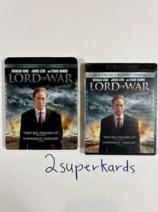 Lord of War (Ultra HD, 2005) New/Sealed w/ Near Mint OOP Slip - Ships Boxed - Picture 1 of 14