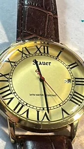 Mens GT NEW Stauer 43016 Roman Numerals quartz watch 45mm - Picture 1 of 6