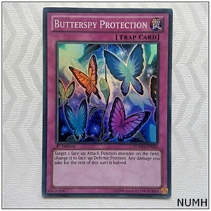Butterspy Protection - NUMH-EN060 - Super Rare 1st Edition Yugioh - Picture 1 of 1