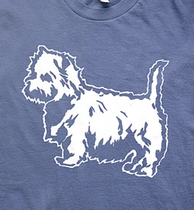 Westie terrier Eastfield class 37 model railway t shirt - Picture 1 of 1