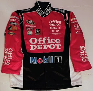 Vintage Tony Stewart Office Depot AOP NASCAR Chase Authentics Light Jacket M🔥 - Picture 1 of 6
