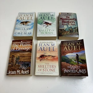 Earths Children Complete Series Books. Lot of 6 Jean M. Auel Paperback - Imagen 1 de 24