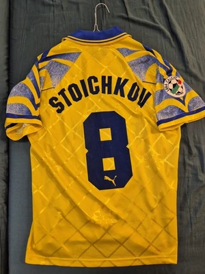 Parma 1995/1996 Jersey size XL Stoichkov shirt - Image 1 of 4