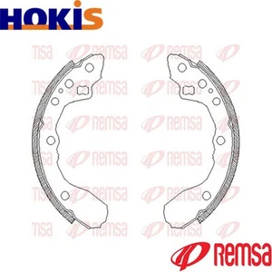 BRAKE SHOE 4344.00 FOR MAZDA 626/I/II/Hatchback/III KIA SEPHIA /ANNAH6/03F6 1.6L - Picture 1 of 8