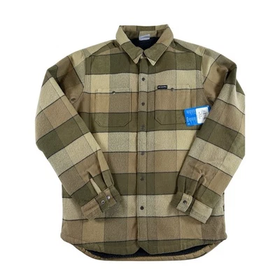 Columbia Windward™ II New Shirt Jacket Men's Shirt Tan Brown Size Small - Image 1 of 4