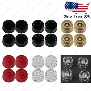 Left handed Guitar Speed Dial Knobs Volume Tone Control Knobs for Les Paul SG - Picture 1 of 15