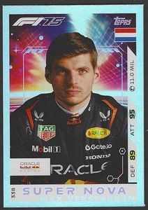 2025 Topps Turbo Attax #338 Max Verstappen Supernova - Picture 1 of 3