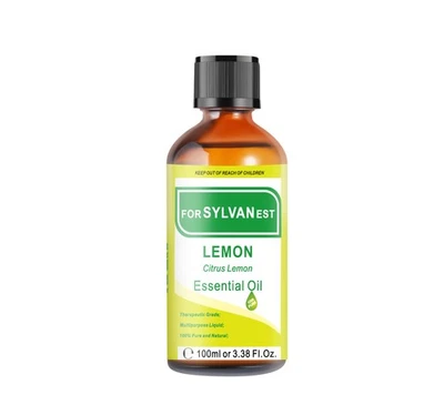 FORSYLVANEST Olio Essenziale di Limone 100ml 100% Puro e Naturale per