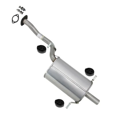 Silenciador de acero inoxidable con perchas se adapta a: 2006-2007 Subaru Impreza Saab 9-2x 2,5 L Foto 1 de 4