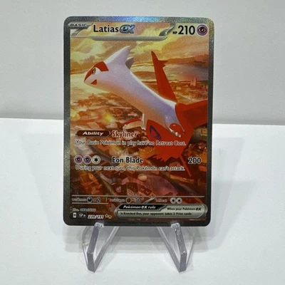Pokemon TCG Latias ex 239/191 Sv08: Surging Sparks Special Illustration Holo NM - Image 1 of 4