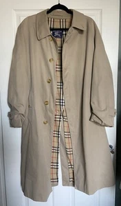Gabardina larga vintage Burberry tostada talla 50 regular - Imagen 1 de 11