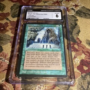 SYLVAN LIBRARY 1994 Magic the Gathering LEGENDS Graded card CGC 6 - Picture 1 of 13