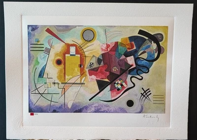 Wassily Kandinsky Limited Ed. Print | Abstract Lithograph | Arches Paper + CoA - Image 1 of 4