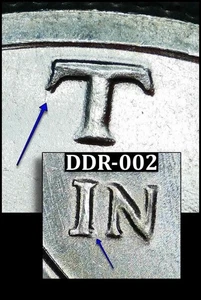 DDO-002 - 1971 Kennedy Half Dollar - Variety Vista Listed Doubled Die Obverse! - Picture 1 of 9