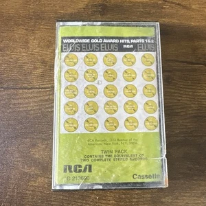 Elvis' Worldwide Gold Award Hits Parts 1&2 Cassette. - Picture 1 of 2