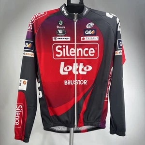 Vermarc Radtrikot Langarm Warm Zip Gr. XL Silence Lotto Brustor - Bild 1 von 16