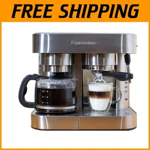 Swiss Design Espresso + Kaffeemaschine Kombi, 10 Tassen - Bild 1 von 14