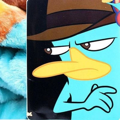 Phineas & Ferb Throw Blanket - Soft Fluffy & Warm - 60"x80" - Perry the Platypus - Image 1 of 3