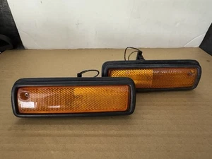 FREE SHIPPING OEM 90-91 HONDA PRELUDE LEFT RIGHT FRONT SIDE MARKER LIGHT SET - Picture 1 of 6
