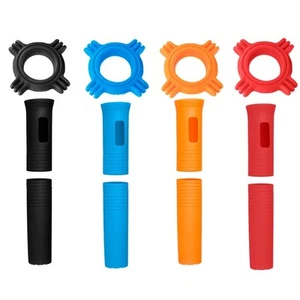 Soft Silicone Microphones Handle Sleeve and Grip Circle for Hosts and Singers - Zdjęcie 1 z 12