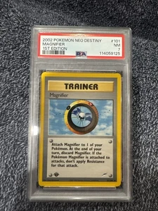 2002 Pokemon Neo Destiny 1st Edition Magnifier #101 PSA 7 ๐ฅ *New Cert* - Picture 1 of 2