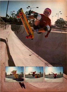 1979 • Lakewood Half Pipe • Clip de cargador de 1 página • Monopatín años 70 ADS-66 - Imagen 1 de 2
